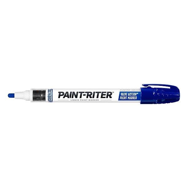 MARKAL - PAINT-RITER VALVE ACTION Paint Marker, 1/8 in Tip, Medium