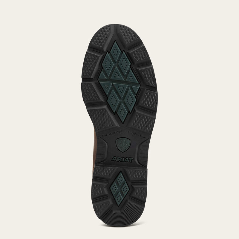 ARIAT - Groundbreaker Pull-On - Steel Round Toe - Brown - Becker Safety and Supply