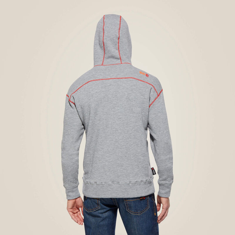 ARIAT- Fr Polartec Hoodie - Heather Gray