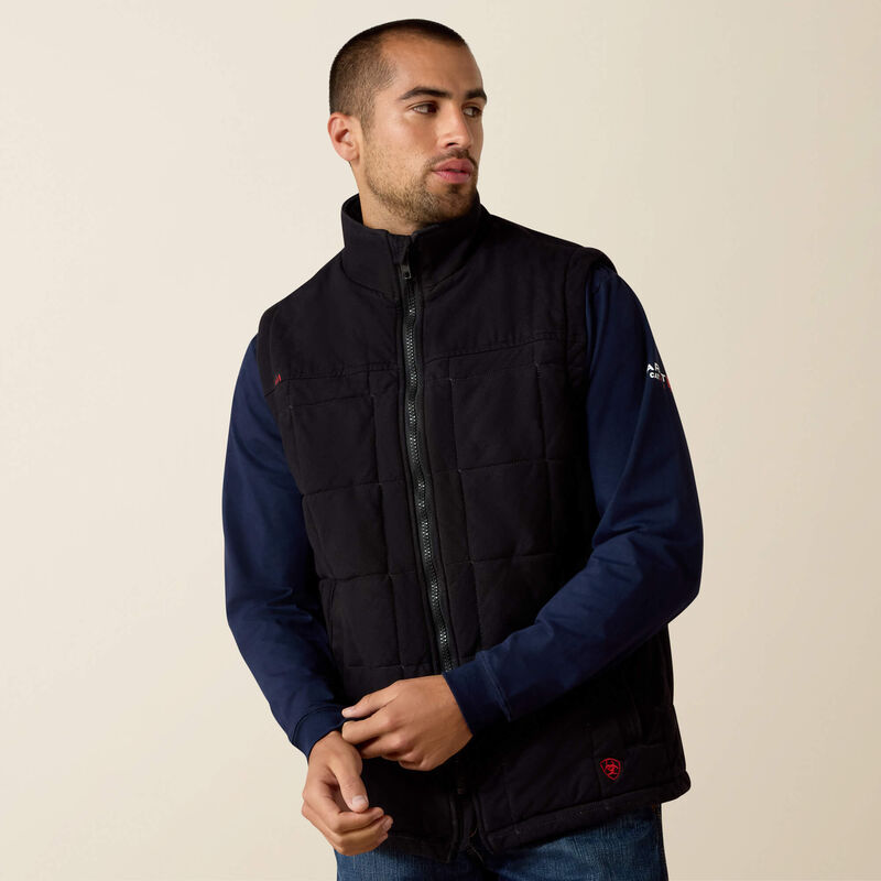 ARIAT - FR Crius Insulated Vest, Black
