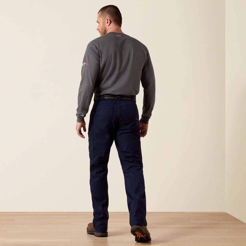 ARIAT - FR M5 Straight DuraStretch DuraLight Cordura Canvas Straight Pant - 38X32 - Becker Safety and Supply