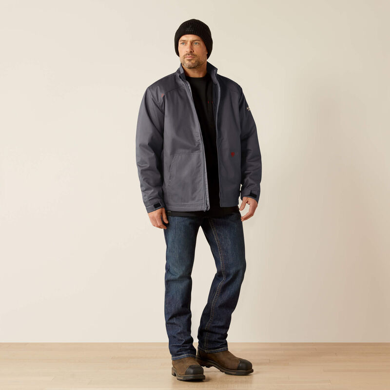 ARIAT- FR basic insulated Jacket, Charcoal Grey - Becker Safety and Supply