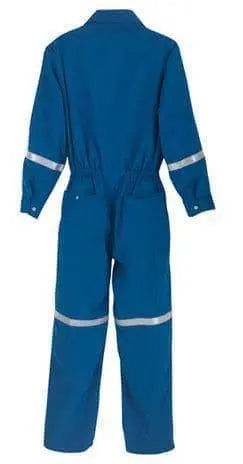 WORKRITE - Royal Blue - Nomex Coverall w/ 1" Silver Reflective Trim 4.5 oz IIA