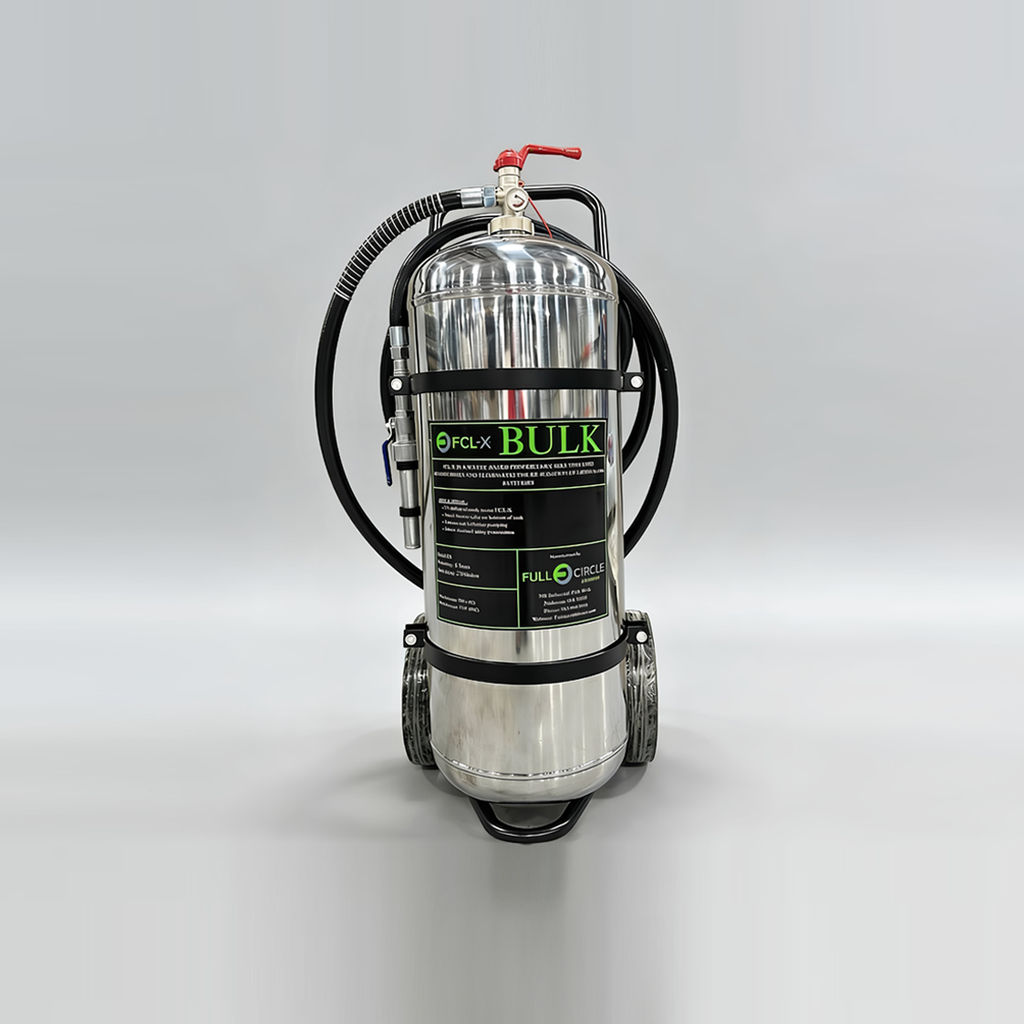 FULL CIRCLE LITHIUM - 50L Wheeled Industrial-Size Extinguisher