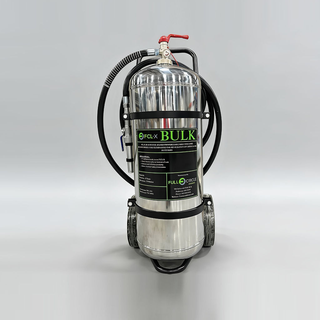 FULL CIRCLE LITHIUM - 100L Wheeled Industrial-Size Extinguisher