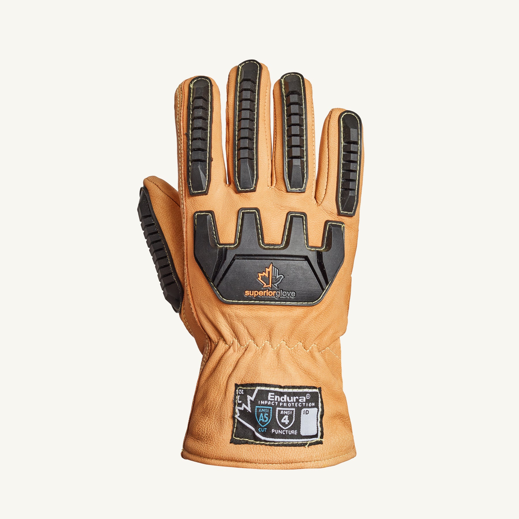 SUPERIOR - Endura Kevlar and Thinsulate Lined Impact Resistant Goatskin Drivers Gloves