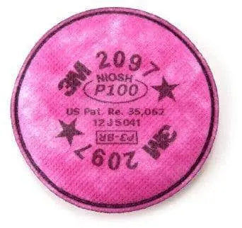 3M - 2000 Series Particulate Filter P100 Nuisance Level Organic Vapor, Magenta - Becker Safety and Supply