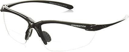 CROSSFIRE - Sniper Reader 2.0 Diopter, Smoke Lens/Matte Black Frame