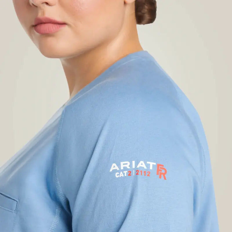 ARIAT WOMENS FR AIR CREW T-SHIRT  Becker Safety and Supply