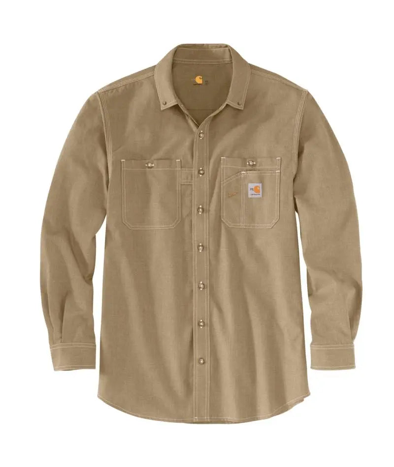 CARHARTT-Flame Resistant Force Loose Fit Lightweight Long-Sleeve Shirt Becker Safety and Supply