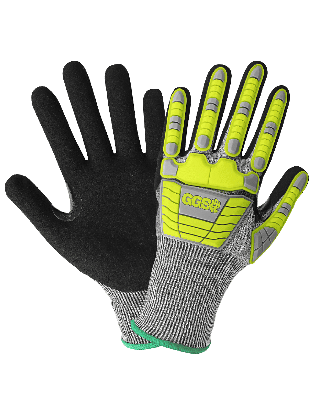 GLOBAL GLOVE - Vise Gripster® C.I.A. Cut and Impact Resistant Nitrile-Coated Tuffalene® Gloves with Touchscreen Fingers