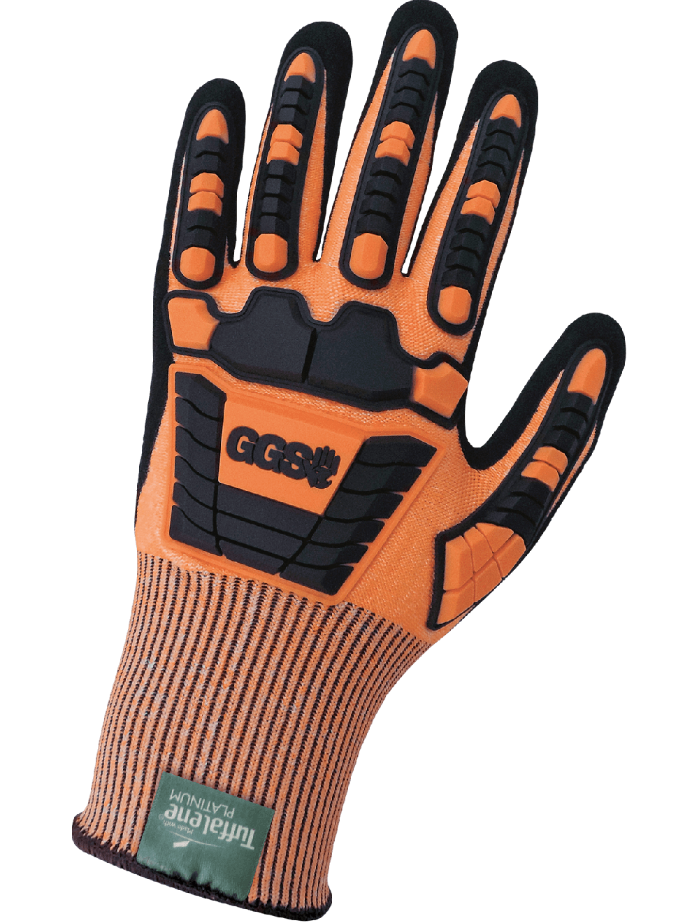 GLOBAL GLOVE - Vise Gripster® C.I.A. High-Visibility Cut and Impact Resistant Nitrile Coated Gloves Made with Tuffalene® Platinum