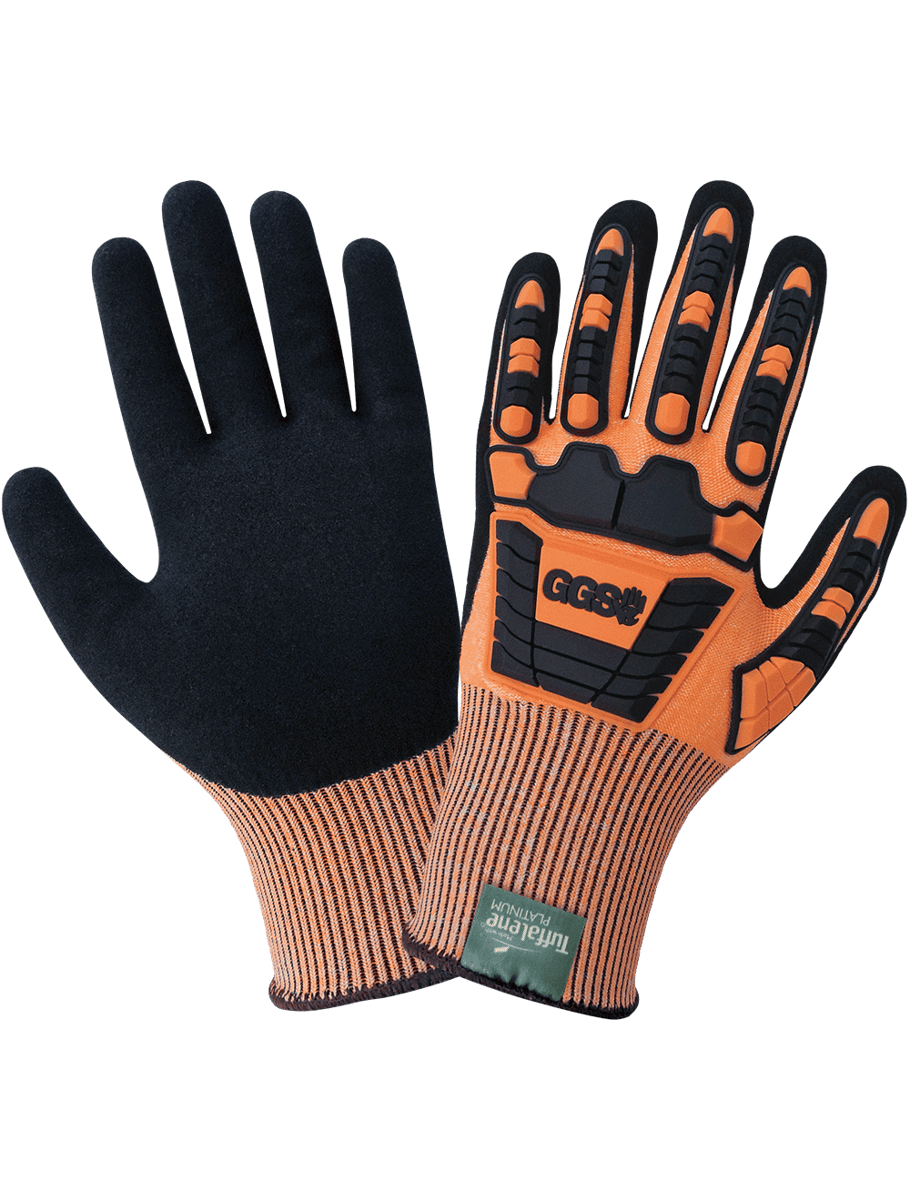 GLOBAL GLOVE - Vise Gripster® C.I.A. High-Visibility Cut and Impact Resistant Nitrile Coated Gloves Made with Tuffalene® Platinum