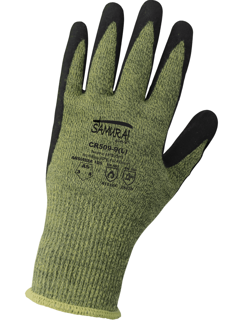 GLOBAL GLOVE - Samurai Glove® Cut, Abrasion, Puncture, and Flame-Resistant Arc-Flash Gloves with a Mach Finish Neoprene Bi-Polymer Coating