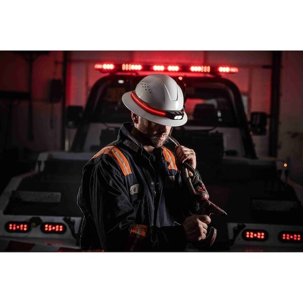 COAST - 31036 LHS500R 515 Lumen Rechargeable Headlamp with Lighted Strap