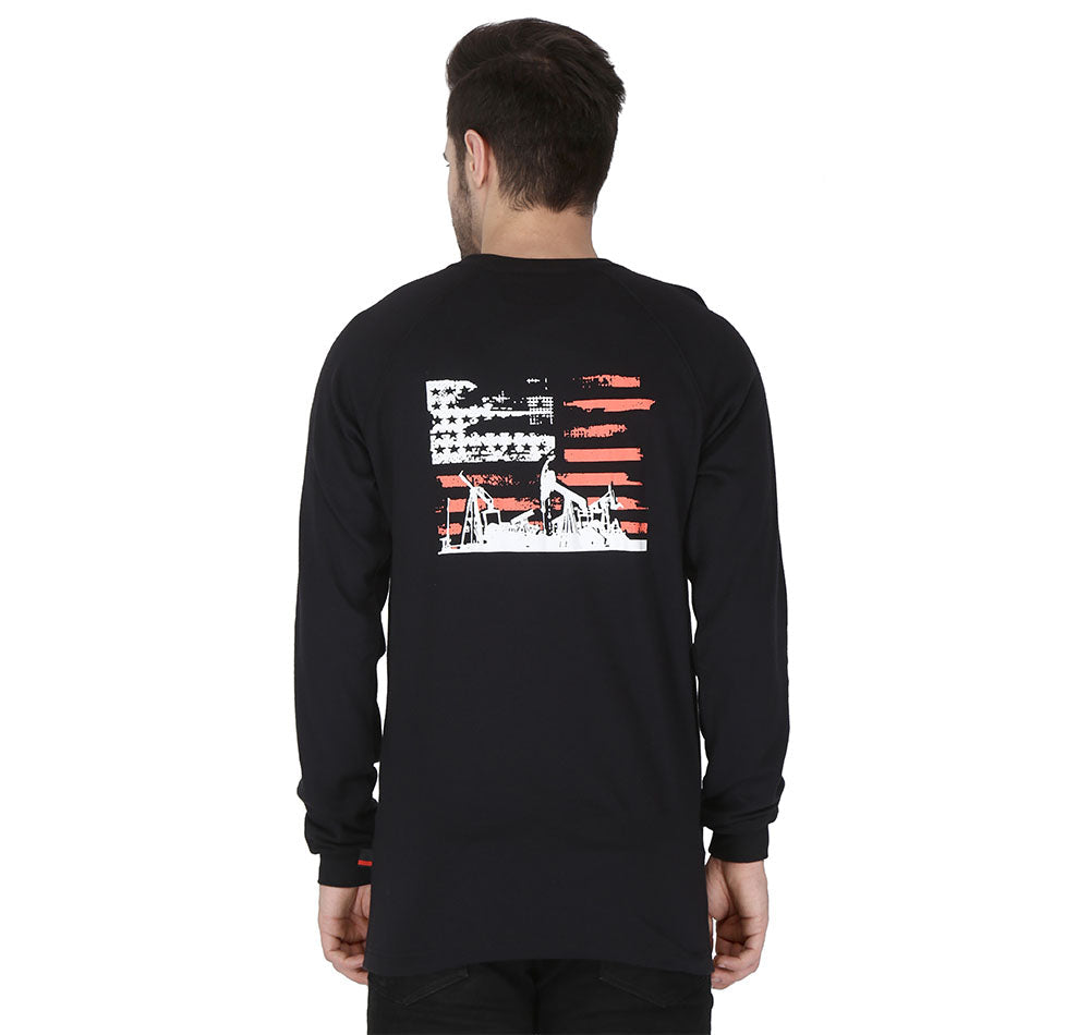 Forge -FR Men'S Ripped FRamework Long Sleeve T-Shirt - Becker Safety and Supply