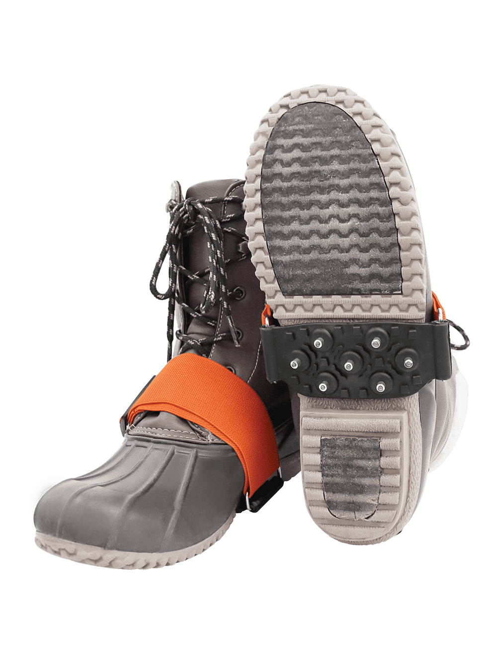 GLOBAL GLOVE - Ice Gripster™ Treads Anti-Slip Mid-Sole Traction Cleats with Tungsten Carbide Studs