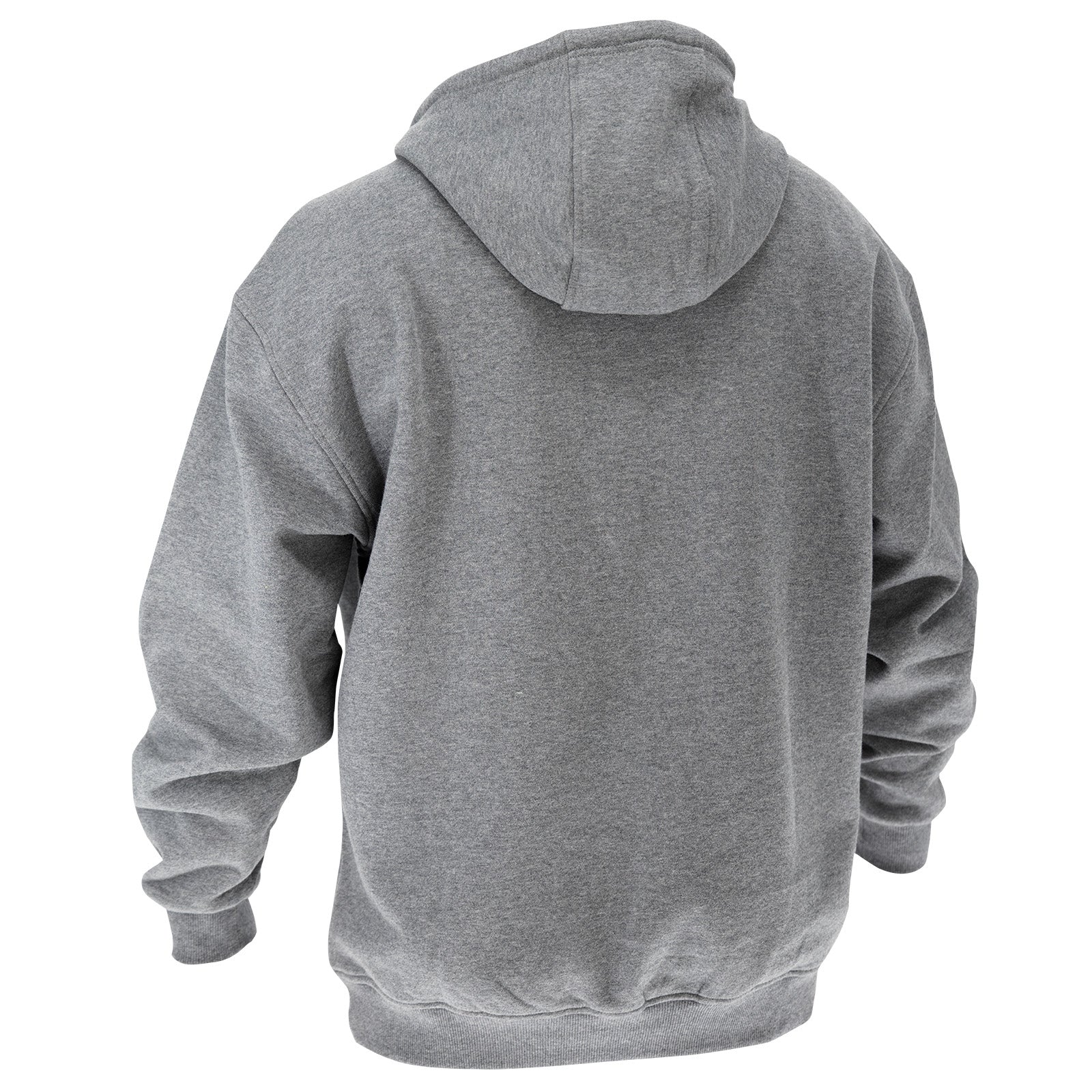 BLACK STALLION - 12 oz. AR/FR Cotton Pullover Hooded Sweatshirt, Grey - Becker Safety and Supply