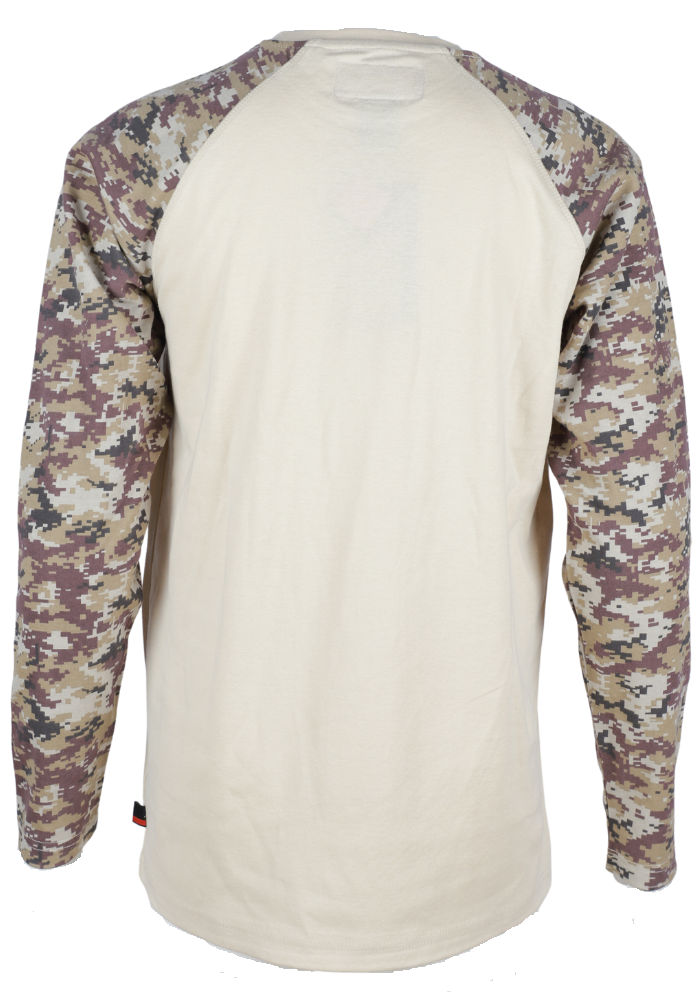 Forge -FR Men'S Camo Crew Neck Longsleeve T-Shirt - Becker Safety and Supply