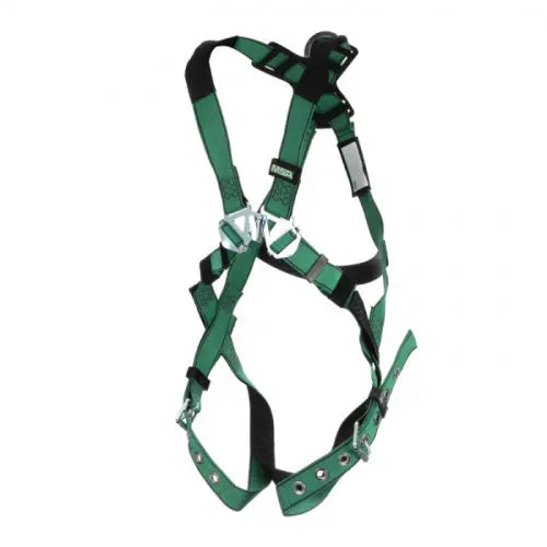 MSA - V-FORM Harness, Extra Large, Back D-Ring, Tongue Buckle Leg Straps Becker Safety and Supply