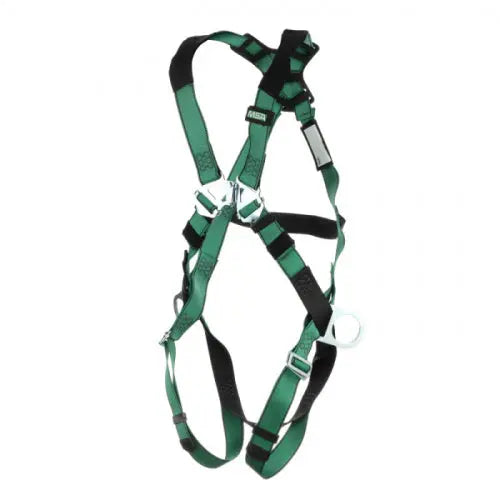 MSA - V-FORM Harness, Extra Large, Back & Hip D-Rings, Qwik-Fit Leg Straps Becker Safety and Supply