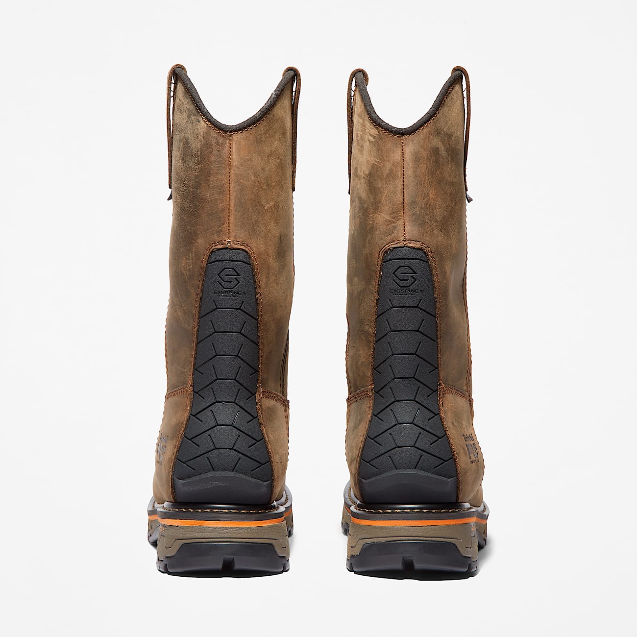 TIMBERLAND PRO - Mens True Grit Pull on Composite Toe Work Boot Brown-12M - Becker Safety and Supply