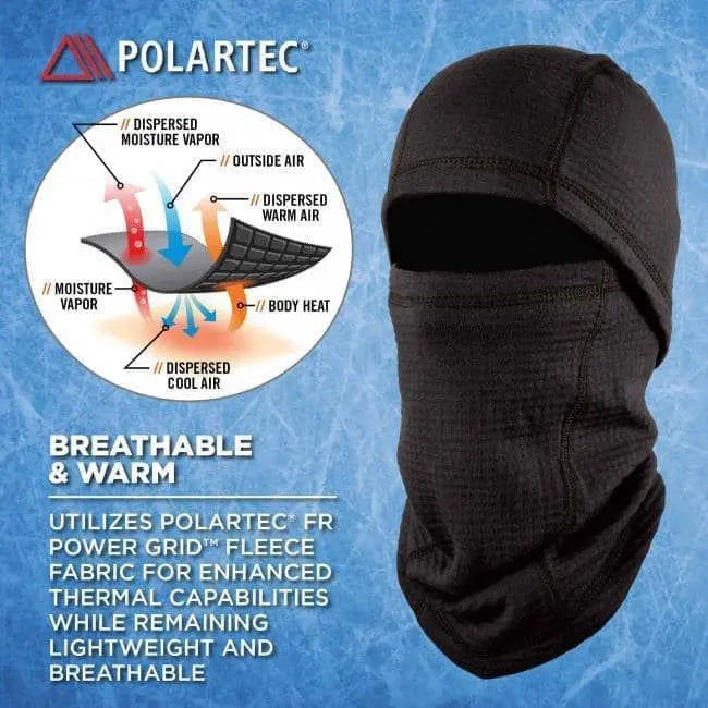 ERGODYNE - N-Ferno 6847 FR Balaclava Face Mask Dual Compliant NFPA 70E/NFPA 2112 - Becker Safety and Supply