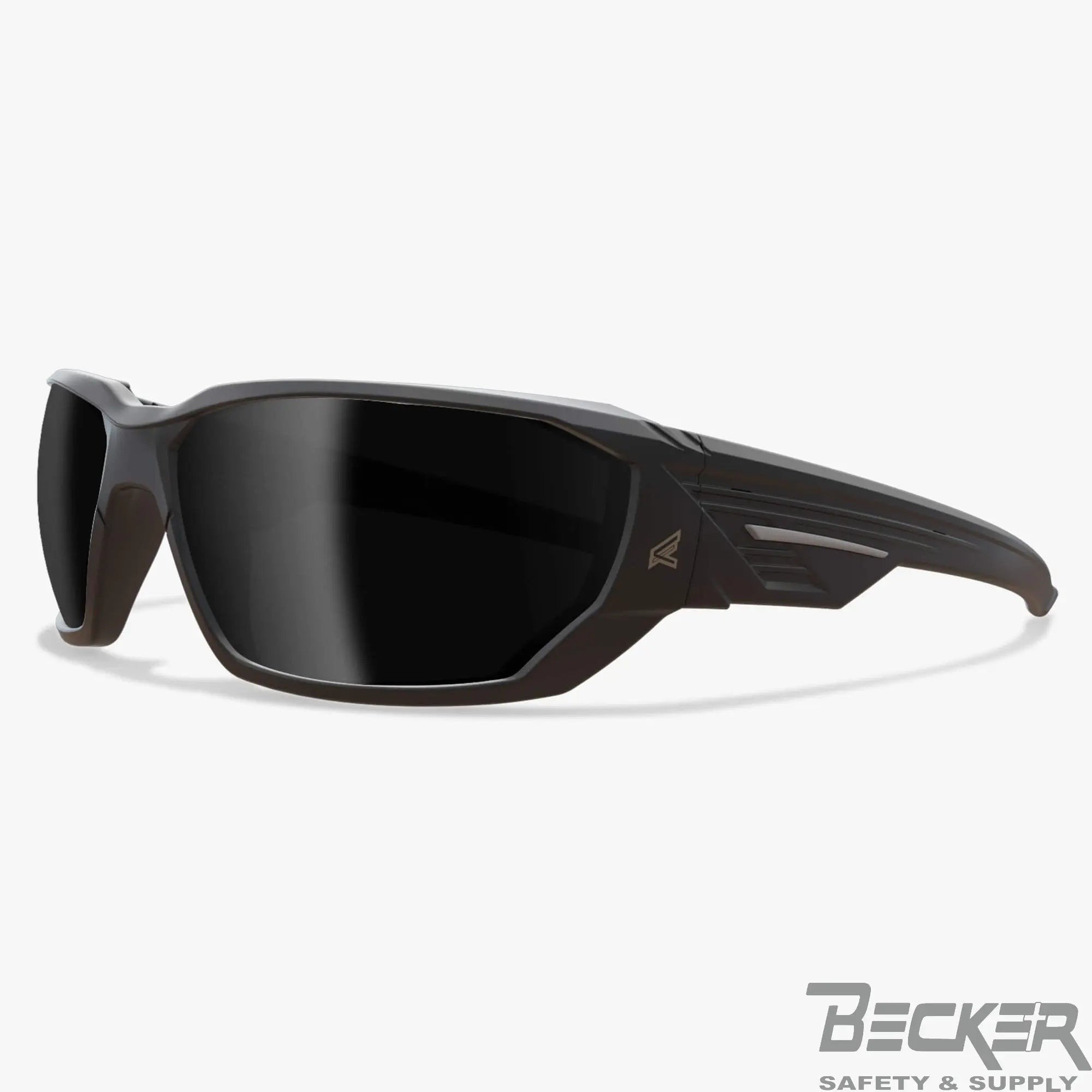 Edge - Dawson - Black FRame / Polarized Smoke Lens Becker Safety and Supply