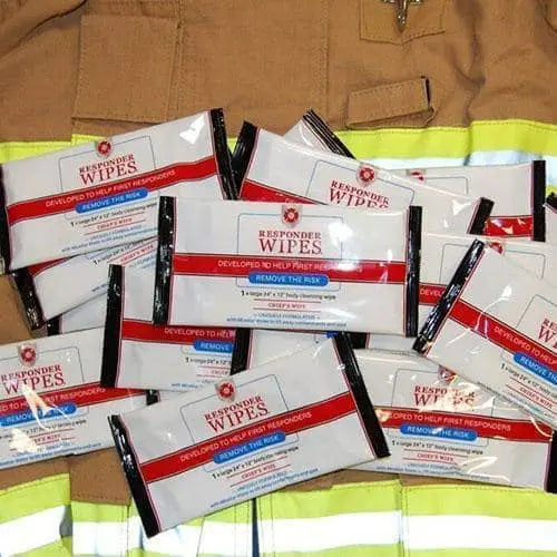 RESPONDER WIPES - Captain‚Äôs Wipes 
-Medium Wipes individually packaged
-Each wipe is 8" x 12"
-Comes in a carton for easy storage
-Three-year shelf life
-Aloe and Alcohol FREE - Becker Safety and Supply