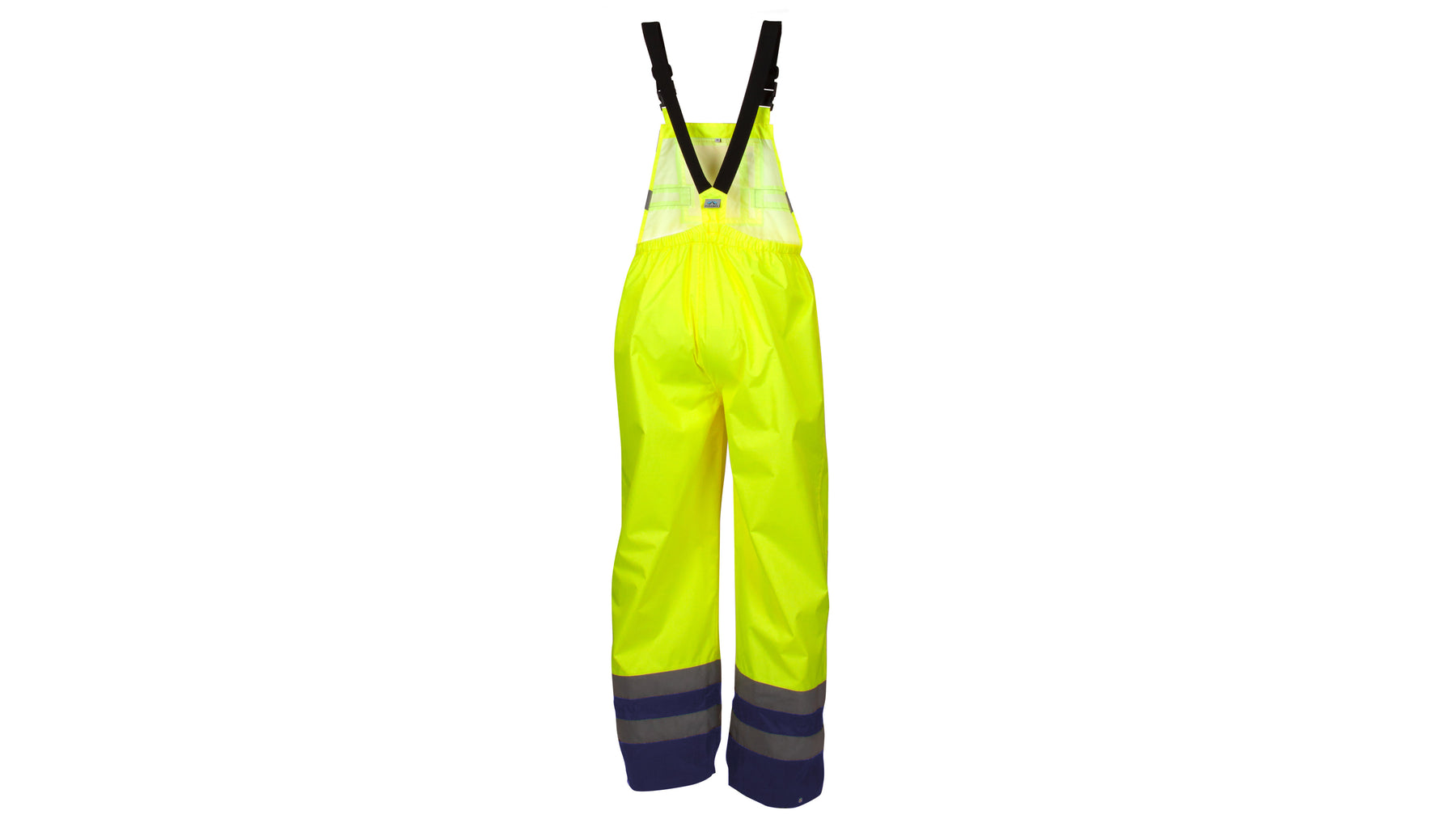 PYRAMEX - Hi-Vis Waterproof Black Bottom Rain Bibs