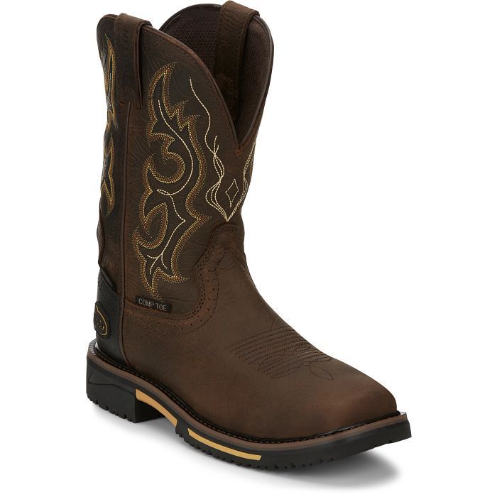 JUSTIN - JOIST 11" COMPOSITE TOE WATERPROOF WORK BOOT