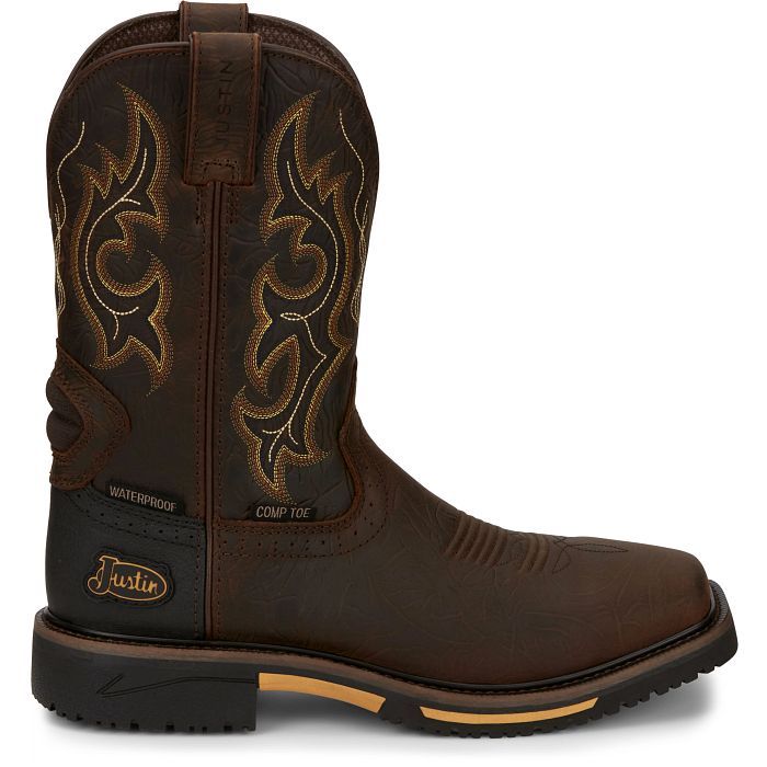 JUSTIN - JOIST 11" COMPOSITE TOE WATERPROOF WORK BOOT