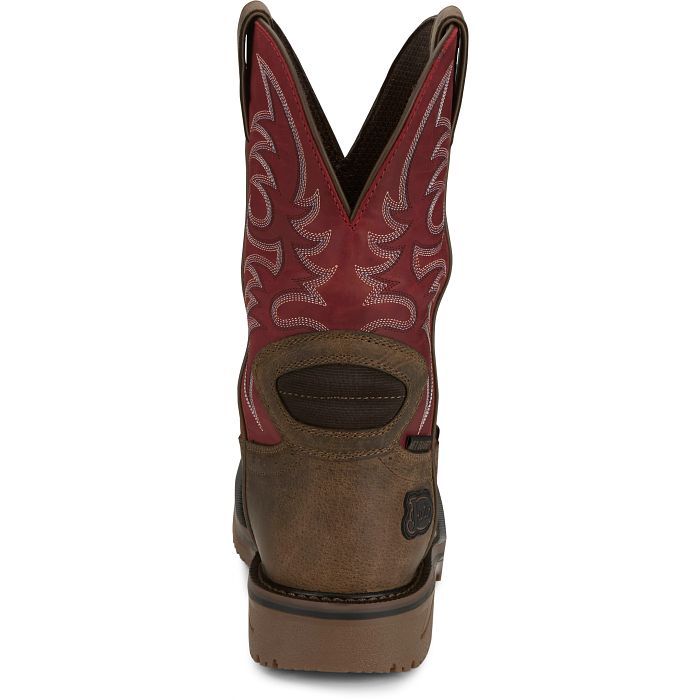 JUSTIN BOOTS - Thorn 11" Waterproof Met Guard Comp Toe