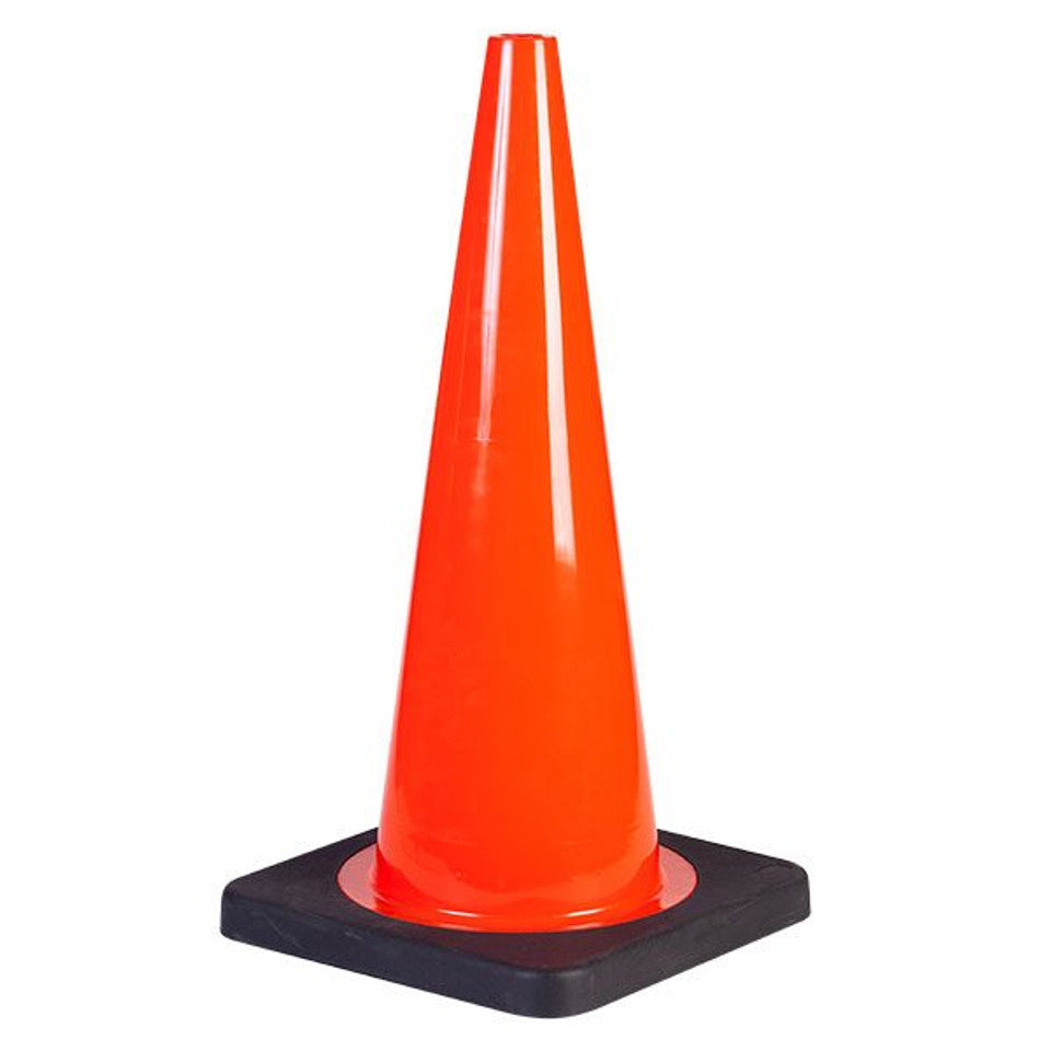 Truforce - Traffic Cone 28In 10Lb Blk Base - Becker Safety and Supply