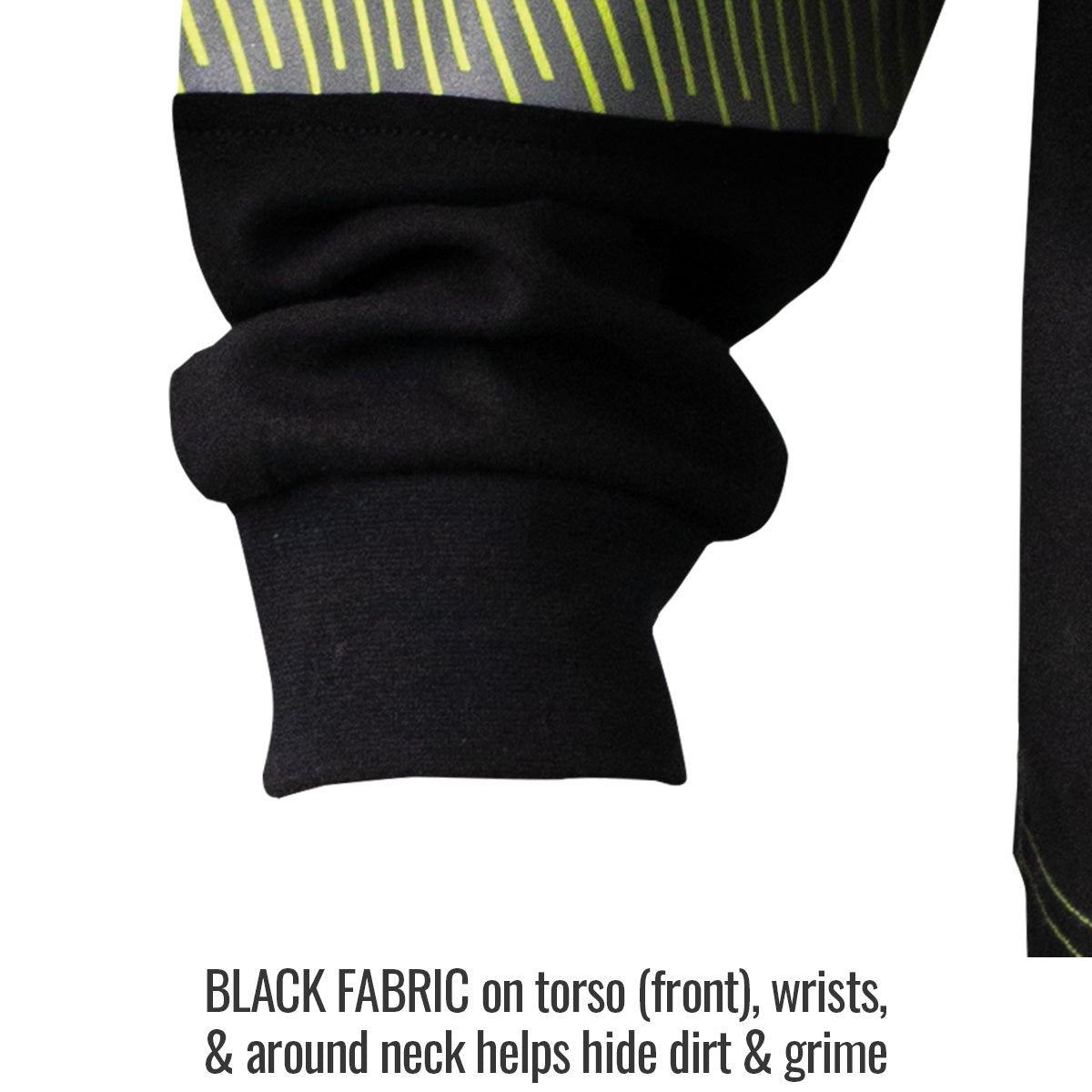 BLACK STALLION - 7 oz. Hi-Vis Class 3 AR/FR Cotton Knit