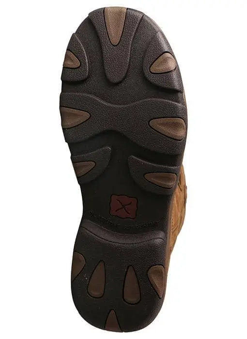 TWISTED X - Mens 11", Work Comp Toe Pull-On Hiker Boot, Waterproof - Becker Safety and Supply