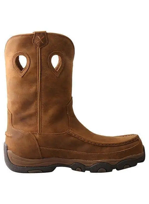 TWISTED X - Mens 11", Work Comp Toe Pull-On Hiker Boot, Waterproof - Becker Safety and Supply