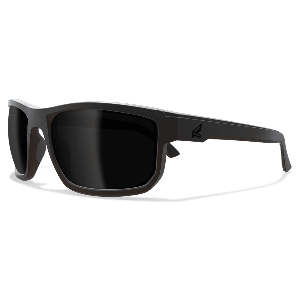 Edge - Defiance - Black FRame/Smoke Vapor Shield Lenses - Becker Safety and Supply