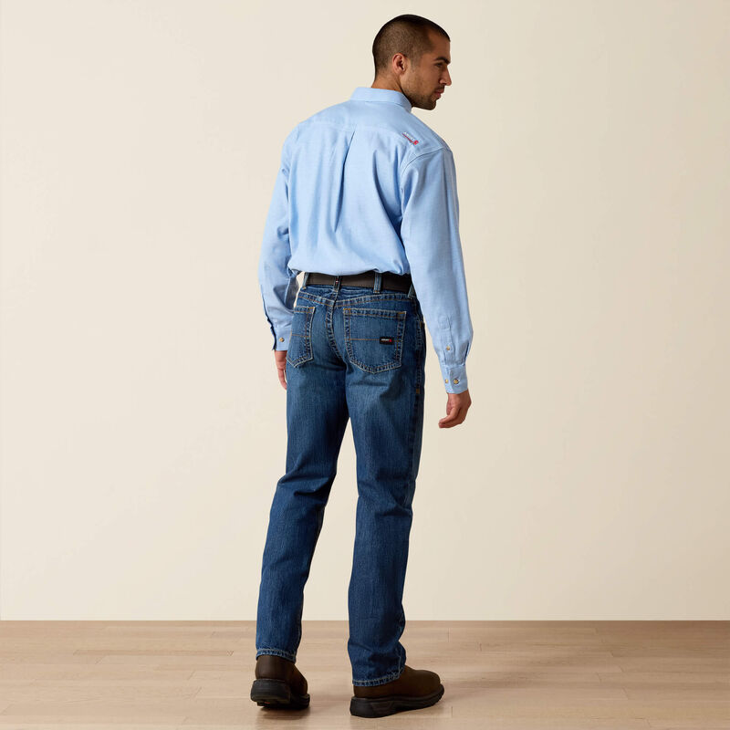 ARIAT - FR M3 Loose Basic Stackable Straight Leg Jean - FLINT