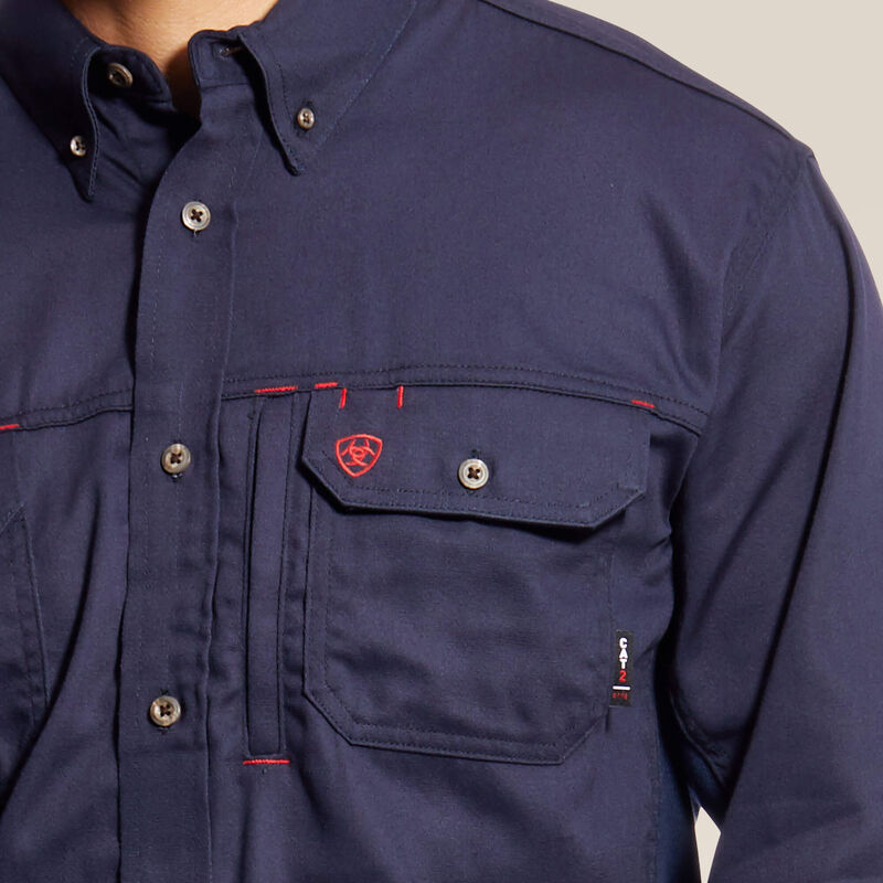 ARIAT - FR Solid Vent Work Shirt - Becker Safety and Supply