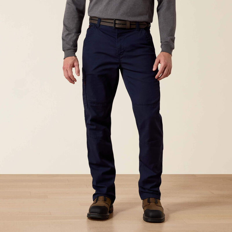 ARIAT - FR M5 Straight DuraStretch DuraLight Cordura Canvas Straight Pant - 38X32 - Becker Safety and Supply