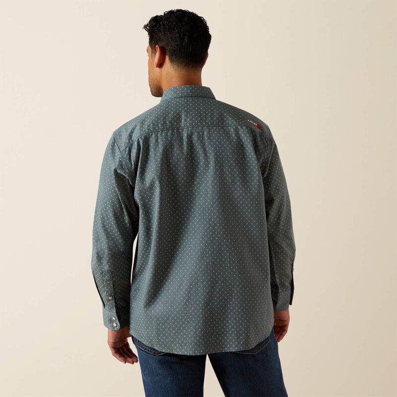ARIAT - FR Scorcese Snap Work Shirt - Orion Blue