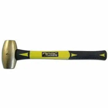 ABC 5lb Brass Hammer With 15in Fiberglass Handle