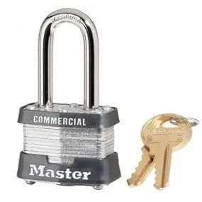 MASTERLOCK - Model No. 3KALF

1-9/16in (40mm) Wide Laminated Steel Pin Tumbler Padlock with 1-1/2in (38mm) Shackle, Keyed Alike - Becker Safety and Supply