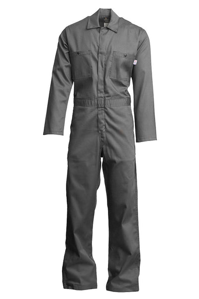 LAPCO - FR Economy Coverall | 7oz. 100% Cotton, GRAY