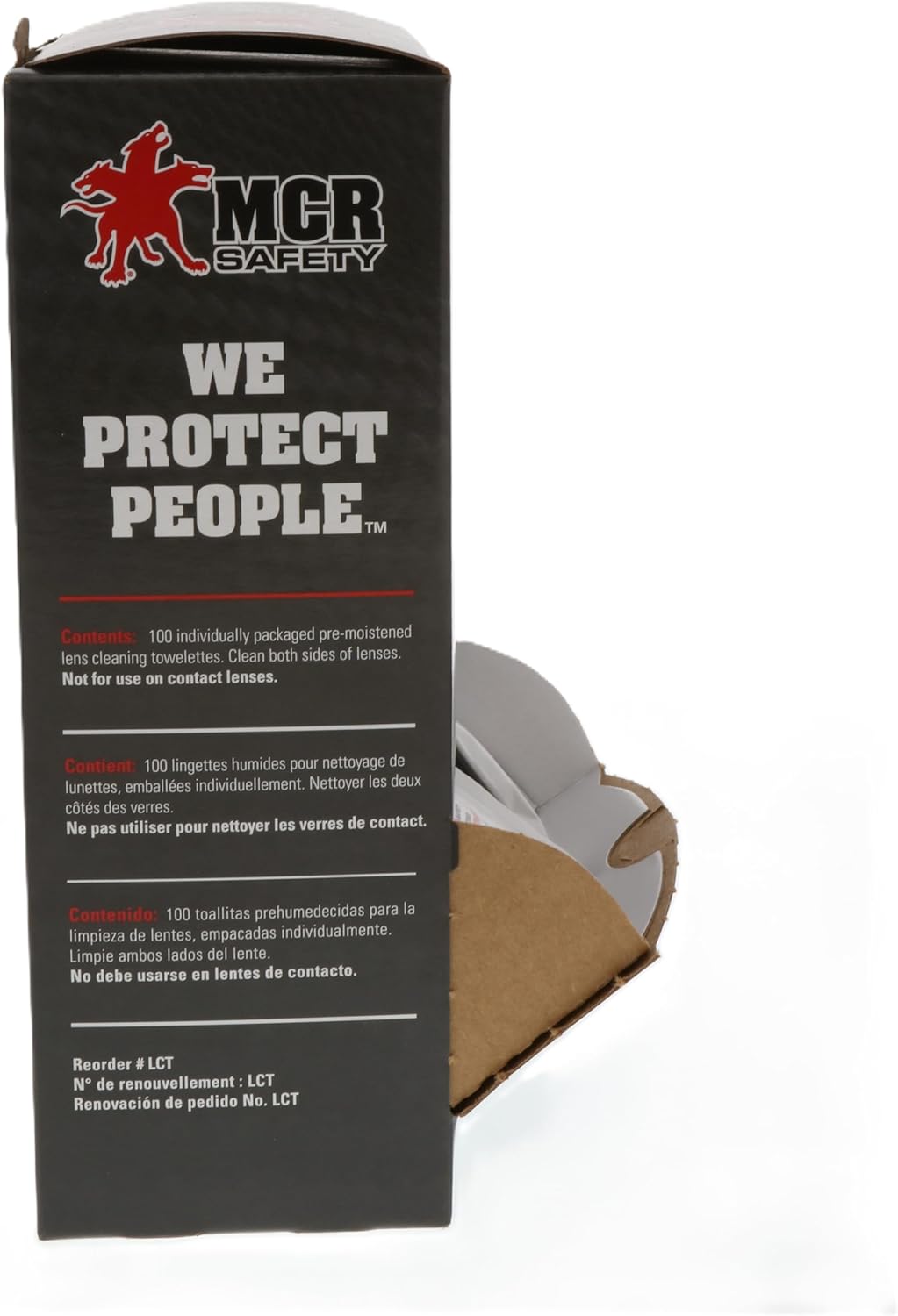 MCR - Lens Cleaning  Towelettes - 100 wipes per box