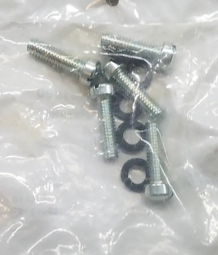 RIDGID - Bench Chain Vise Replacement Part, Screw with Washer, 5/16 in-18 x 1/8 in, Fillister Hd Slotted - Becker Safety and Supply