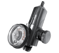 GAS DETECTION - 500cc Standard Regulator 5/8-18 UNF (FOR ALL MONITORS) Push Button Side