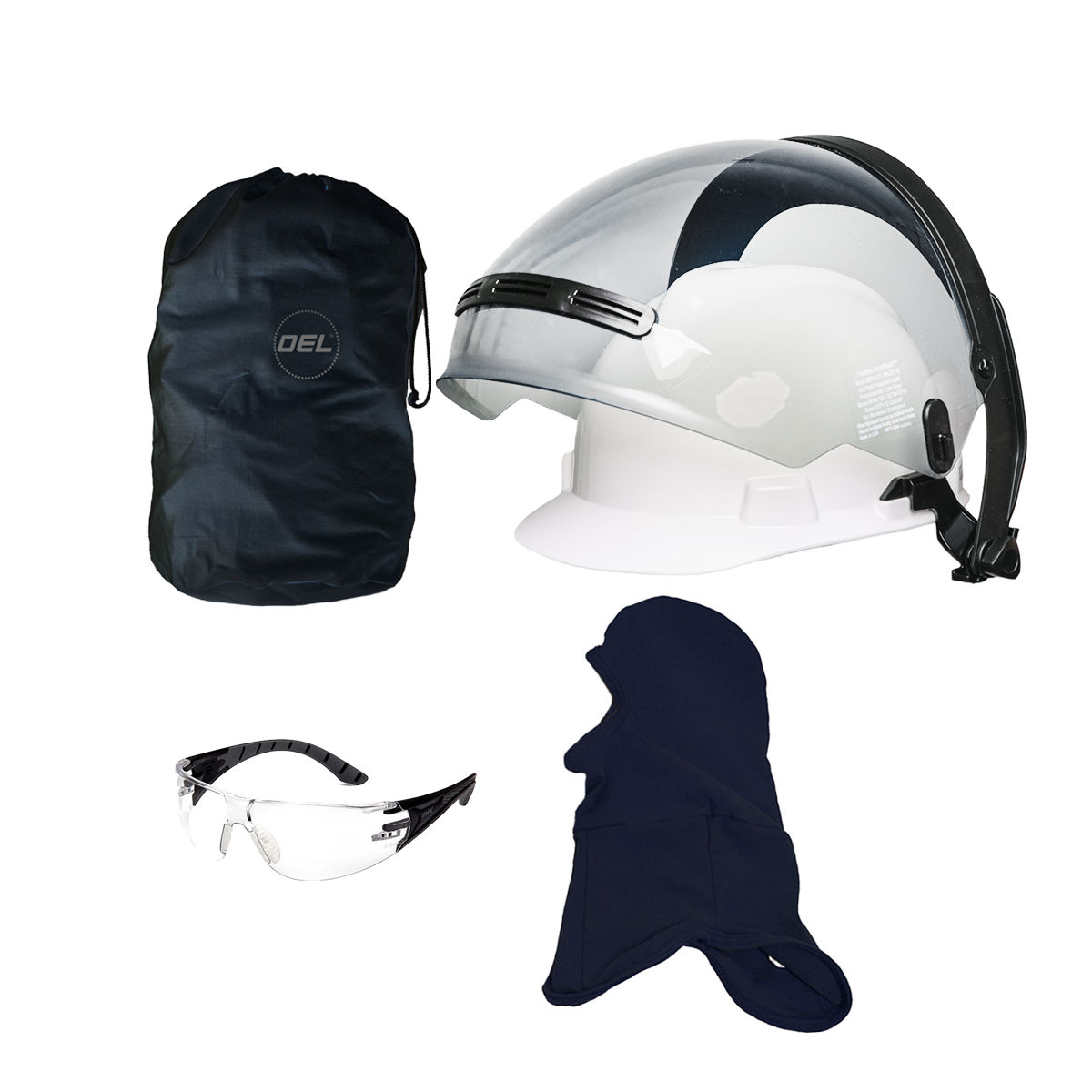 OEL - 12 Cal Cm2 Arc Flash Hat And Faceshield Kit