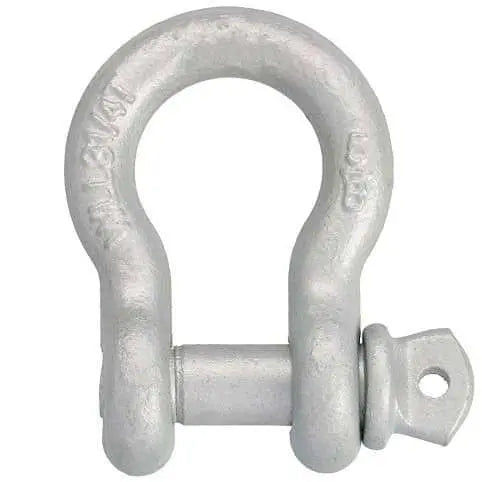 DR 5 8 Inch Screw Pin Shackle Galvanized Becker